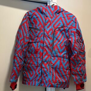 Burton ski & snowboard Jacket - Red and Blue